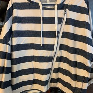 Ann Taylor Loft hooded Lightweight Jacket